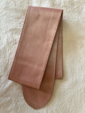 vintage leather belt (or sash) designed by David Mehler for Dame